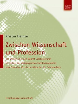 cover image of Zwischen Wissenschaft und Profession